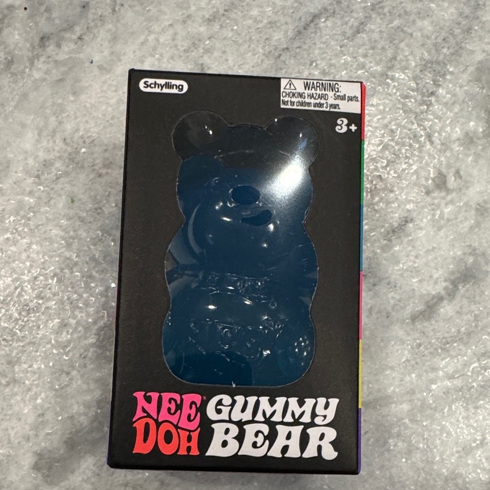 Nee Doh Gummy Bear - Blue